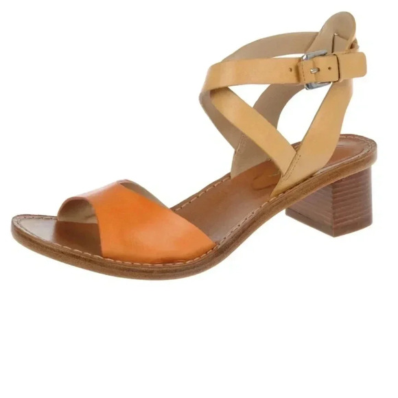 Via Spiga Shoes - Via Spiga Ruth Ankle Strap Wood Heel